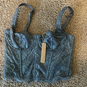 New skims corset with tags - blue size small
